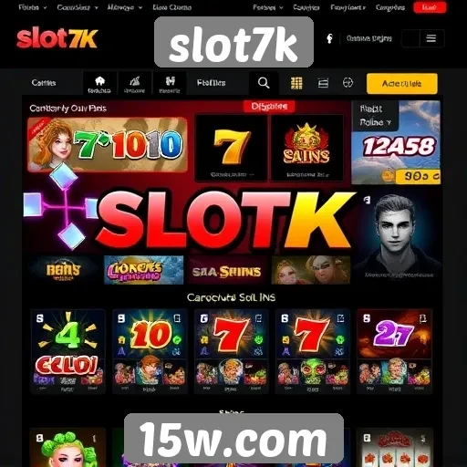 Acessibilidade e interface do site slot7k