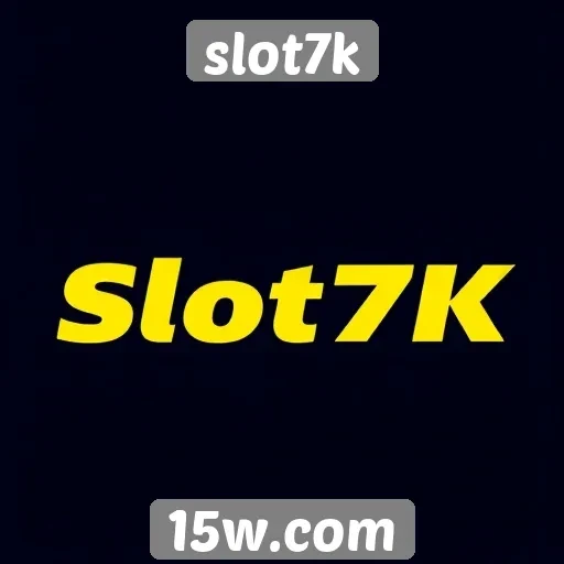 História do slot7k e sua evolução